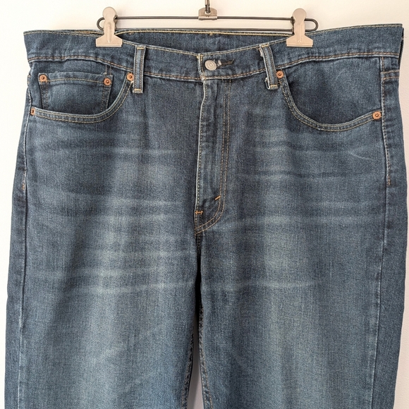 Levi's Men's 514 Straight Blue Jeans ~ 38 x 34 - Picture 4 of 8